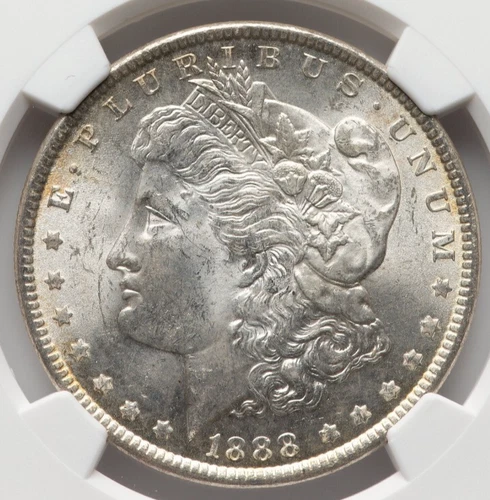 1888p NGC-63 Morgan SILVER DOLLAR