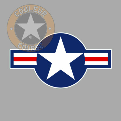 UNITED STATES AIR FORCE ROUNDEL USAF NAVY 23cm AUFKLEBER STICKER (UA010)