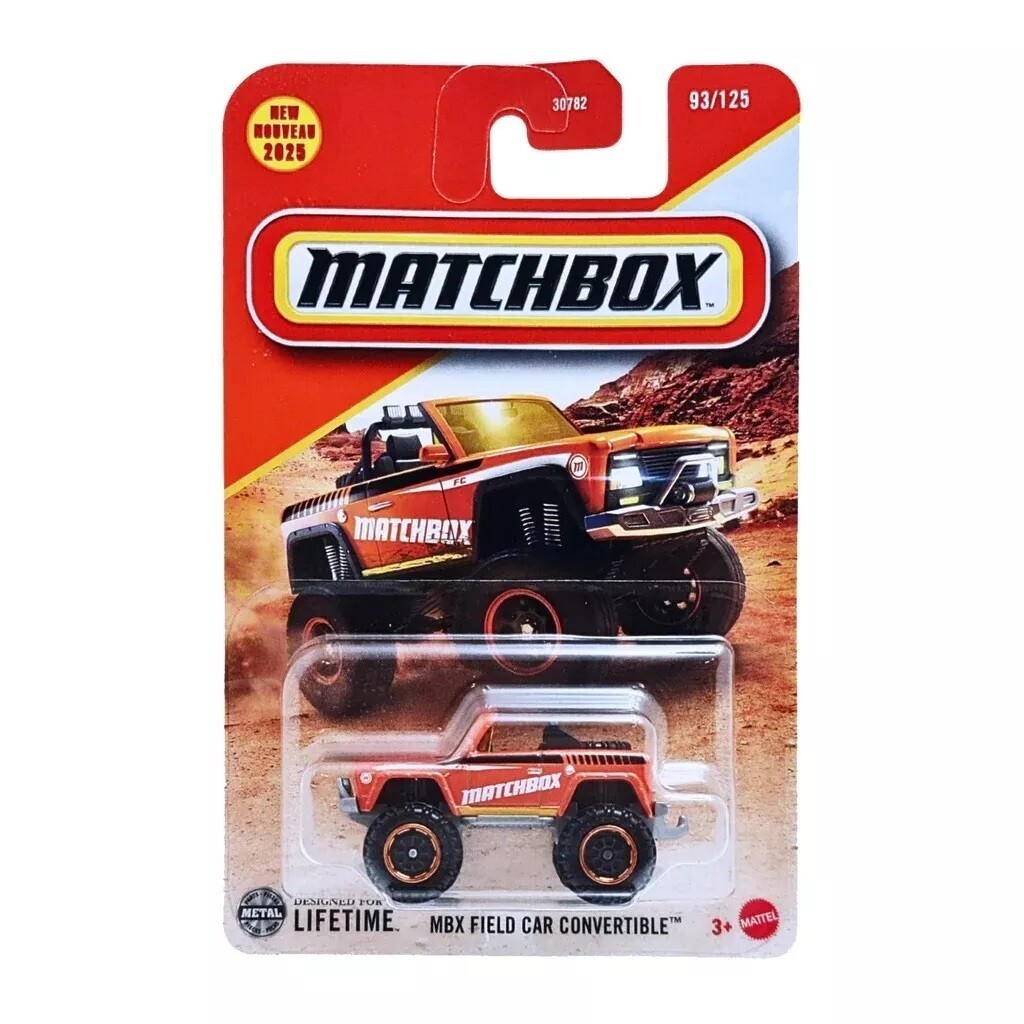 Matchbox - 2025 Mainline 93/125 MBX Field Car Convertible (BBJBN46