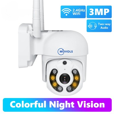 3MP 5MP IP Camera Smart Tracking Wireless Audio PTZ  Outdoor Video Surveillance