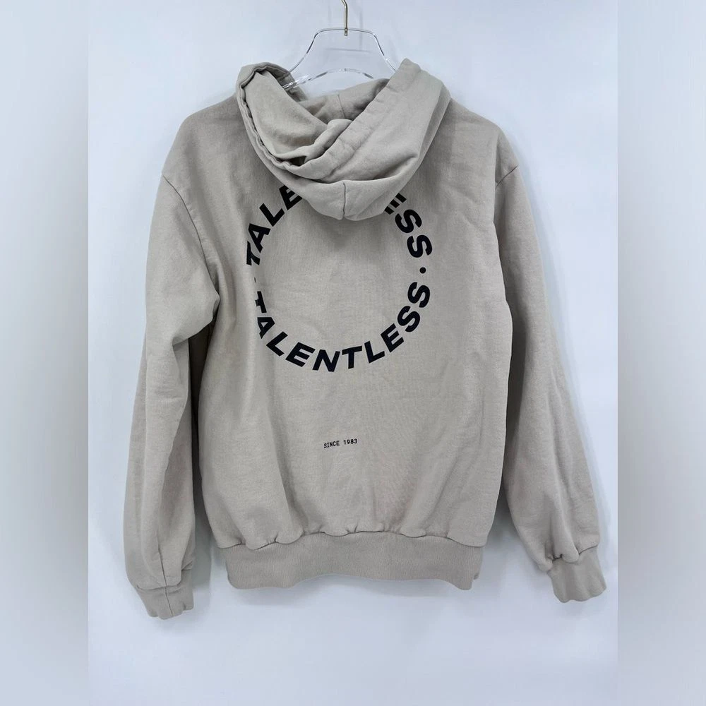 OFF WHITE FELPA CON CAPPUCCIO DONNA LOGO CERCHIO Talentless taglia media