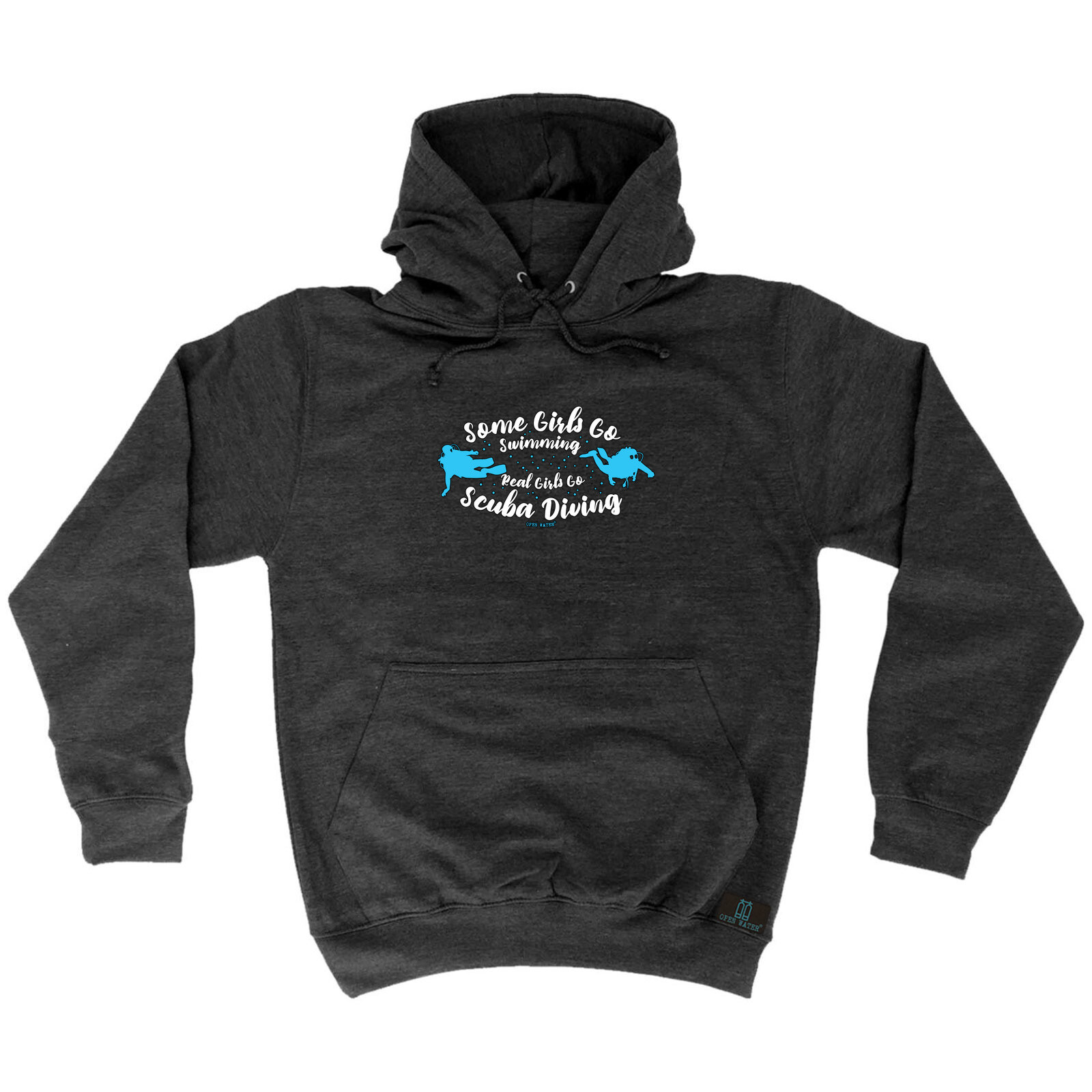 Funny Scuba Diving Hoodie for Men - Novelty Swimming Joke Sweatshirt