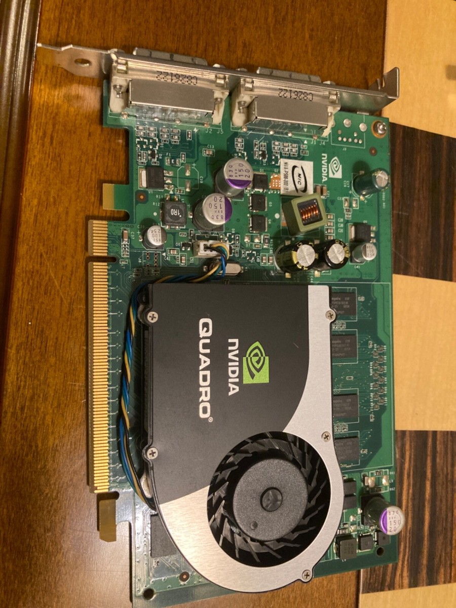 Carte Graphique NVIDIA Quadro FX 370 - 256 Mo - Double DVI - Professionnelle