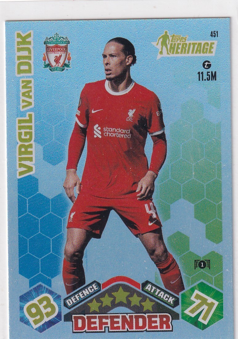 23/24season リバプール VIRGIL 4 23/24season リバプール VIRGIL 4