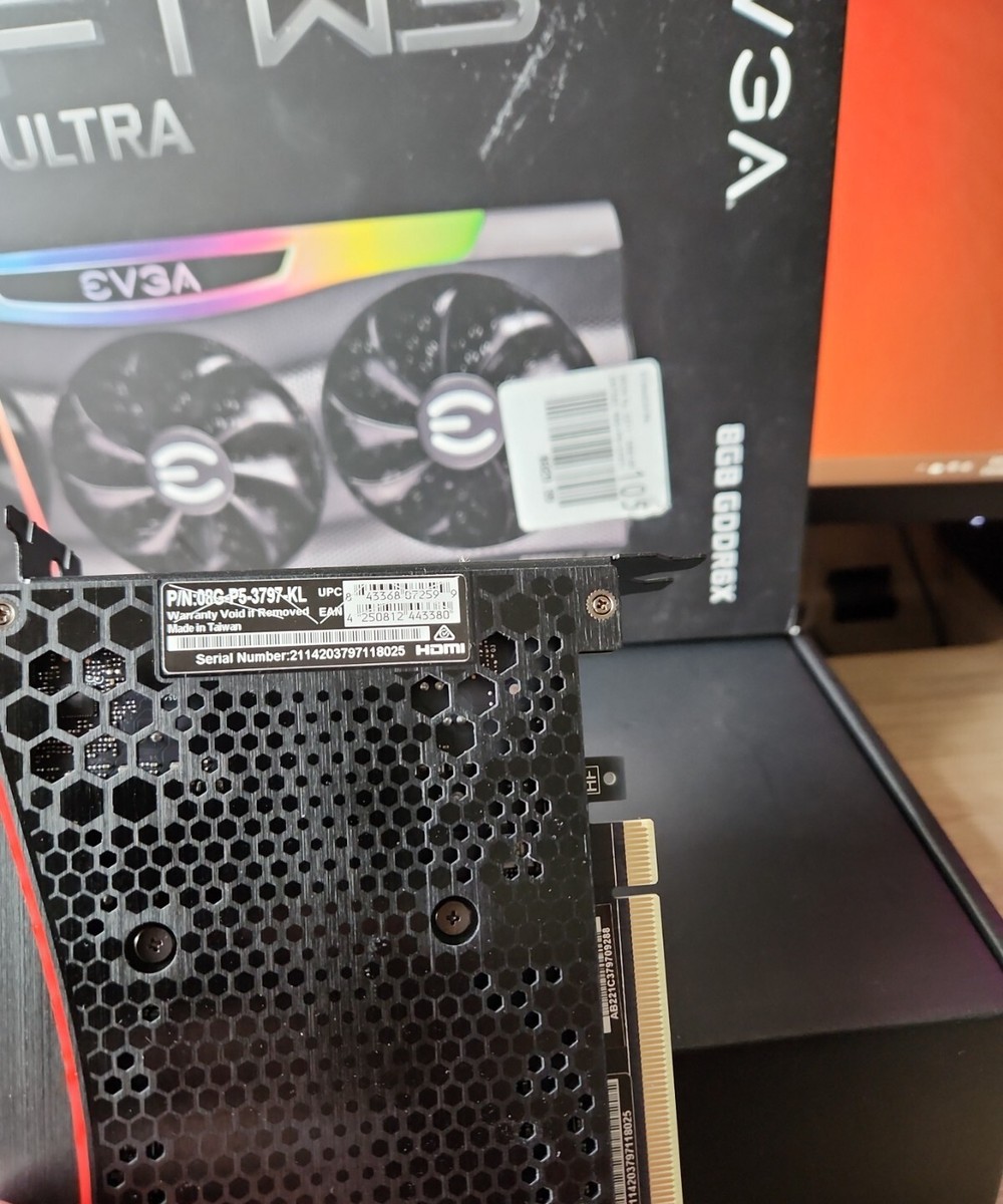 EVGA GeForce RTX 3070 Ti FTW3 ULTRA GAMING 8GB GDDR6X EVGA GeForce RTX 3070 Ti FTW3 ULTRA GAMING 8GB GDDR6X