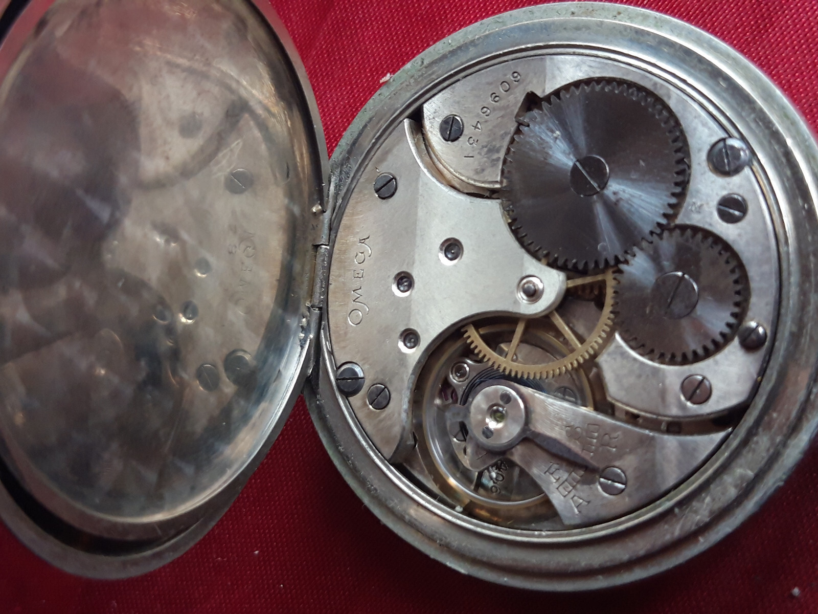 Rare antique OMEGA pocket watch. eBay