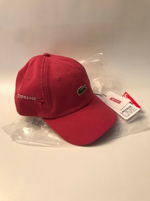 pink lacoste hat