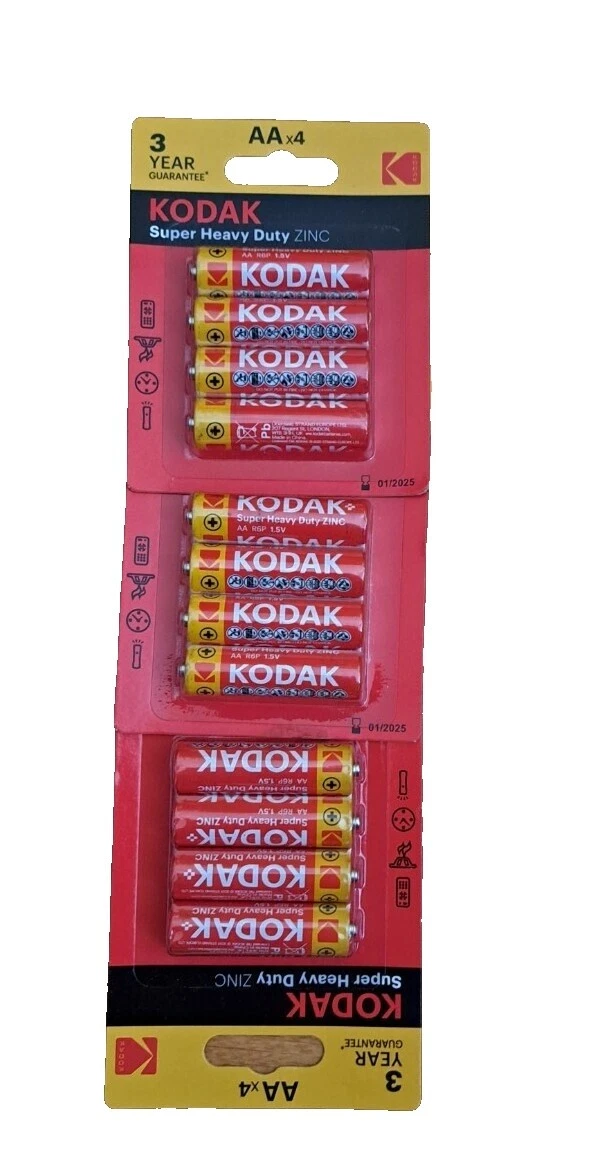 Kodak aa Baterias Não Recarregáveis