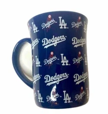 Official Major League Baseball Blue LA Dodgers Cup Mug The Memory Company MLB
