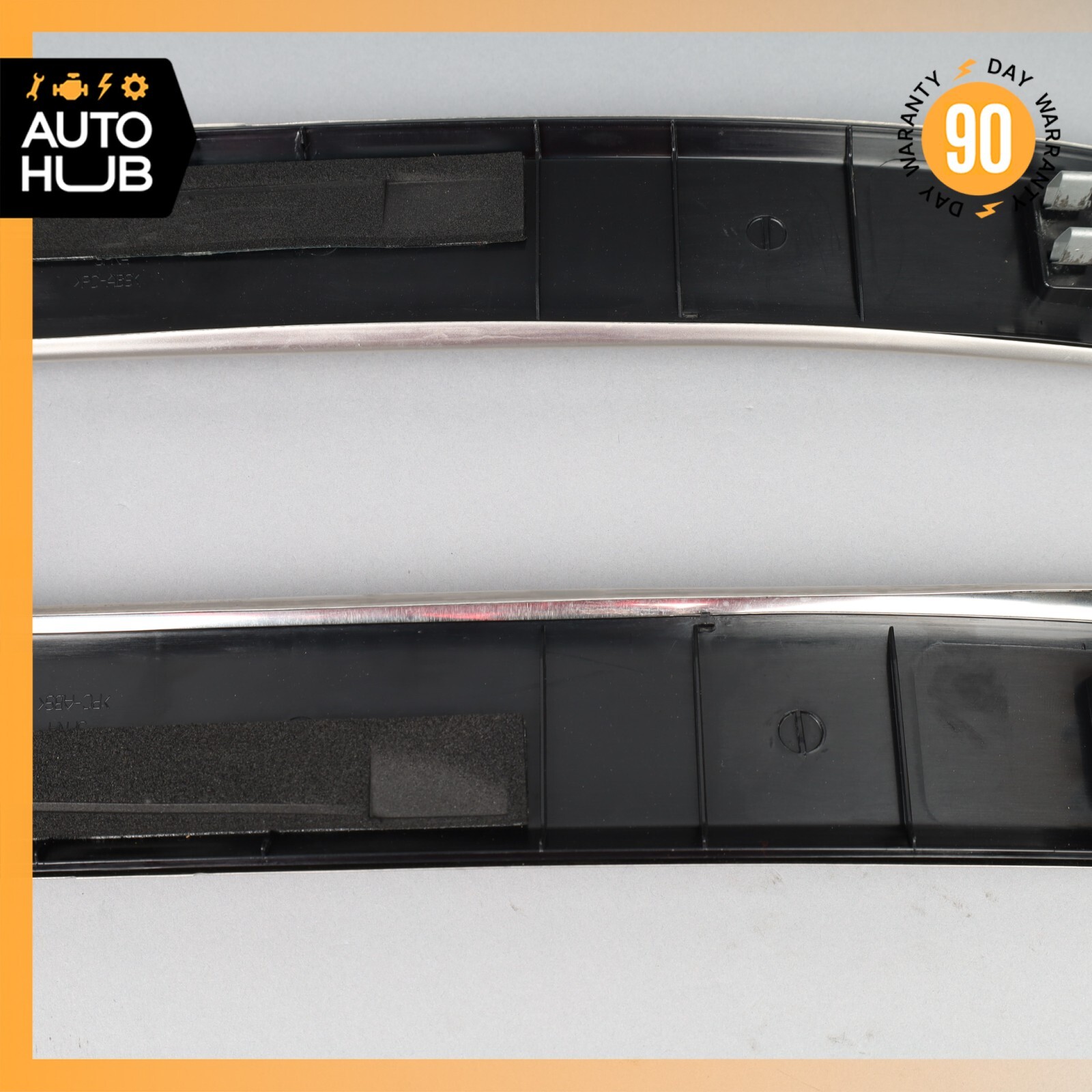 06-13 Bentley Continental Flying Spur Rear Left & Right Door Step Sill Set OEM