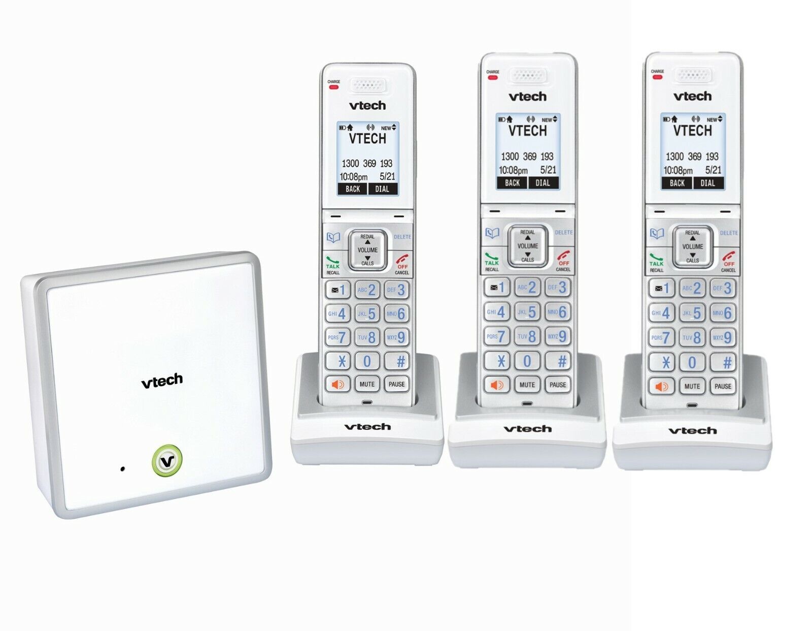 VTech 18150 triple handset DECT6.0 Cordless Phone with answering machine