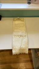 Towels set 3 Beatrice Bath Cream NWT