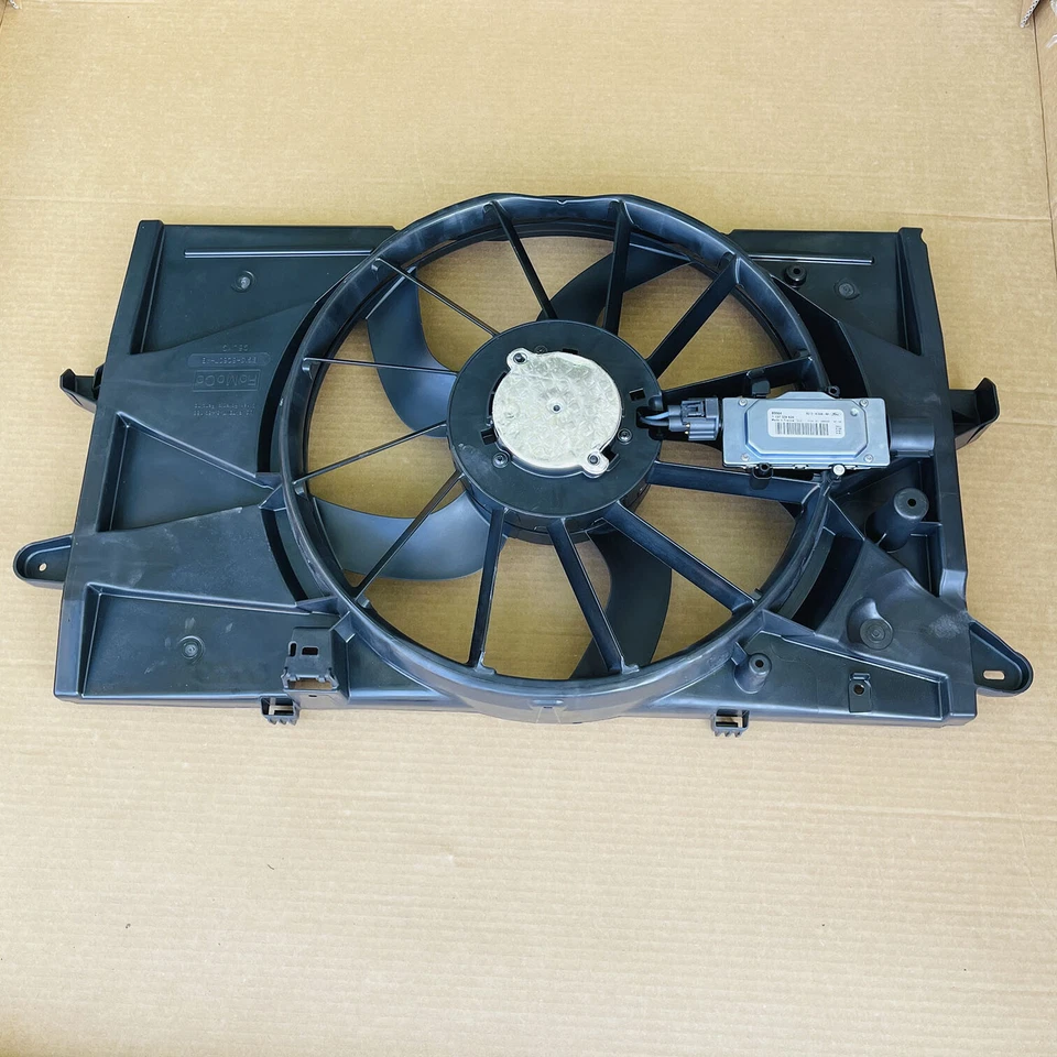 Ventilador de refrigeración del radiador OEM Ford Motorcraft con módulo de control para Ford Taurus 08-12 Foto 2 de 4