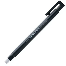 Tombow JAPAN EH-KUS11 Mono Zero Eraser Square-type#Black＋Eraser Refills(2 pcs)