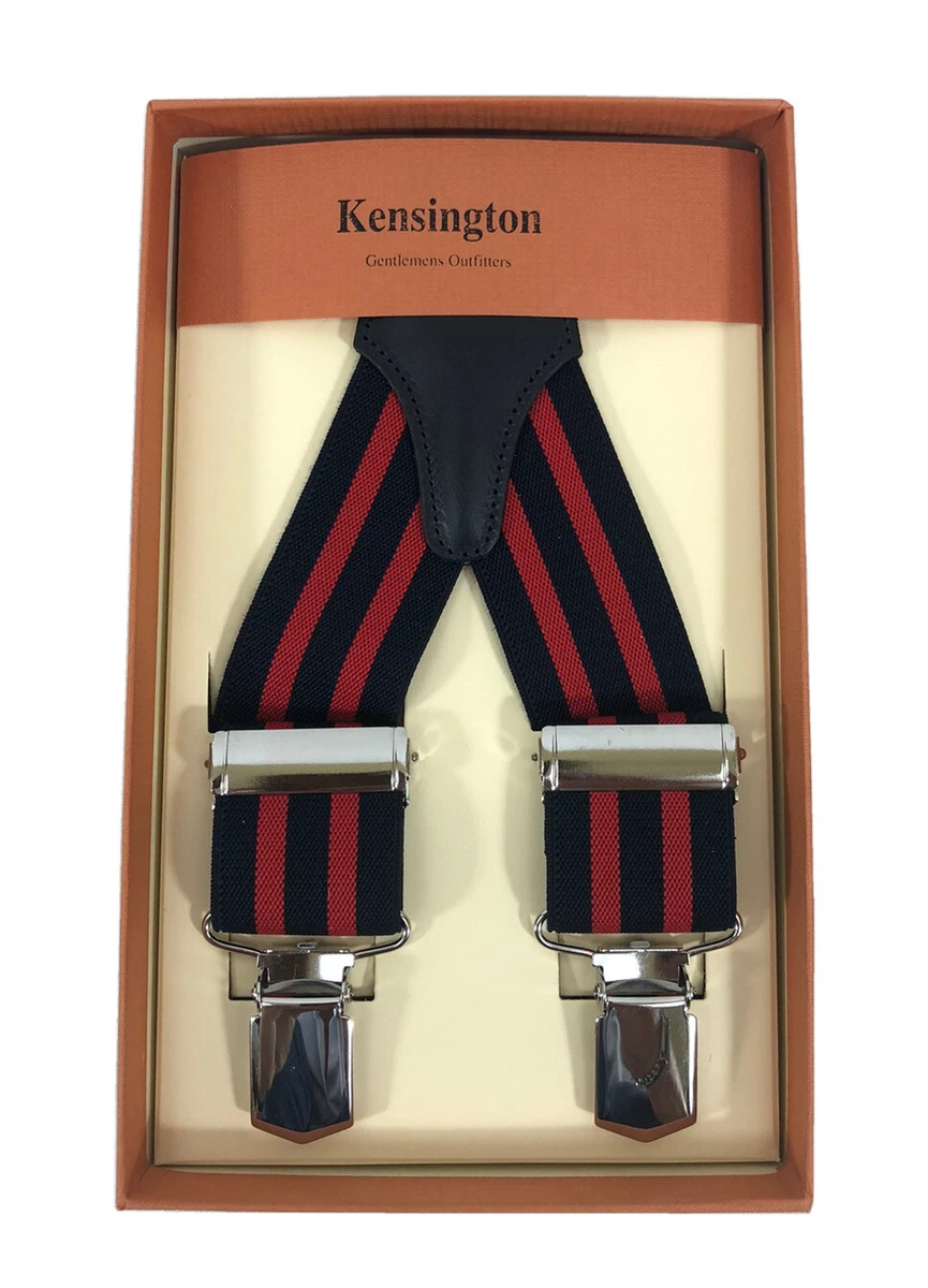 Bretelle Uomo 4 Ganci Girevoli, Regolabili, Elastiche, X-Back, Larghe 3.5 Cm, Poliestere, Unisex