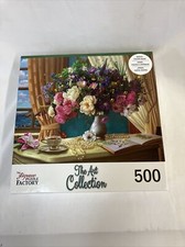 The Jigsaw Puzzle Factory 500 pc The Art Collection 24x18 Very Good Preowned