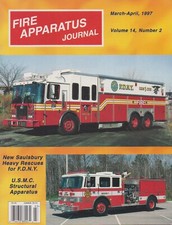 FIRE APPARATUS JOURNAL MAGAZINE March/April  1997 / FDNY Rescue 1 / Cover NEW