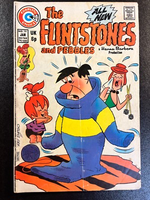 The Flinstones and Pebbles #28 Charlton Comics 1972 Vintage Silver Age Ray Dirgo