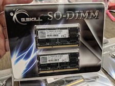 G.Skill 8GB 2x4GB PC310600 DDR3-1333 Laptop Memory F3-10600CL9D-8GBSQ