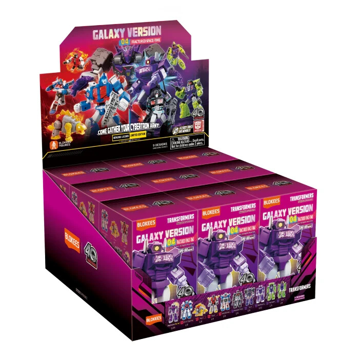 Nemesis Prime Blokees Galaxy Version 4 Transformers Model Action Figure UNBUILT!