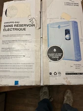 Rheem RTEX-24 24kW 240V Electric Tankless Water Heater, Gray NEW!!