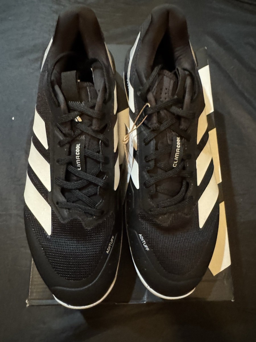 Adidas Adizero Ubersonic 5 Black White Grey (IH2556) Authentic