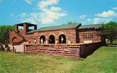 #ad Abilene Texas State Park Club House Buffalo Gap Vtg Postcard J31 $58.41