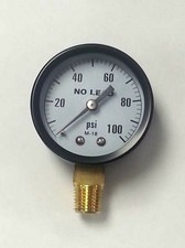 Merrill Manufacturing No-Lead Pressure Gauge 0-100 psi #PGNL100