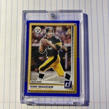 2025 Panini Donruss - Terry Bradshaw #280 Press Proof Blue
