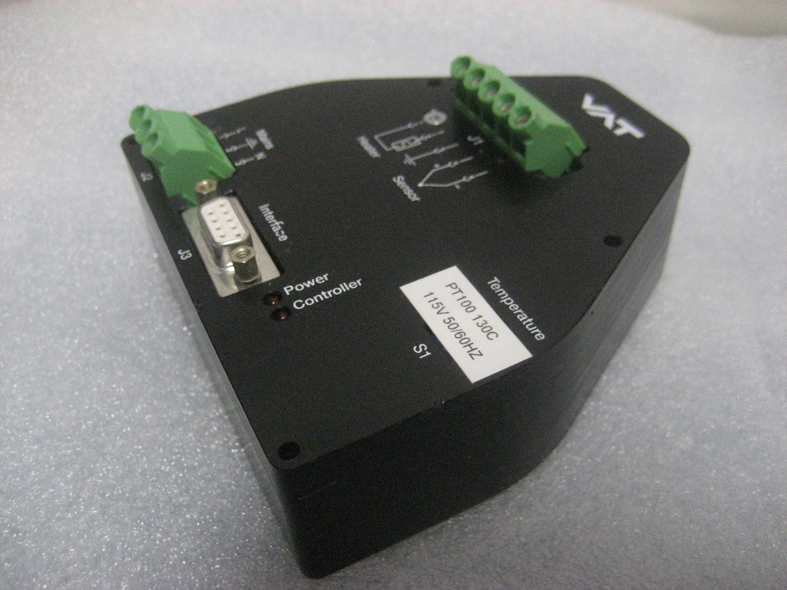 VAT GATE  VALVE  HEATER  CONTROLLER  TECON 090-001.3