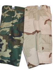 Rothco Tactical Combat Shorts Men's Large Two-Tone Camo Military Army Fatigues