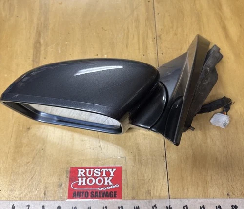 2007 Acura TL DRIVER LEFT SIDE DOOR MIRROR GRAY OEM