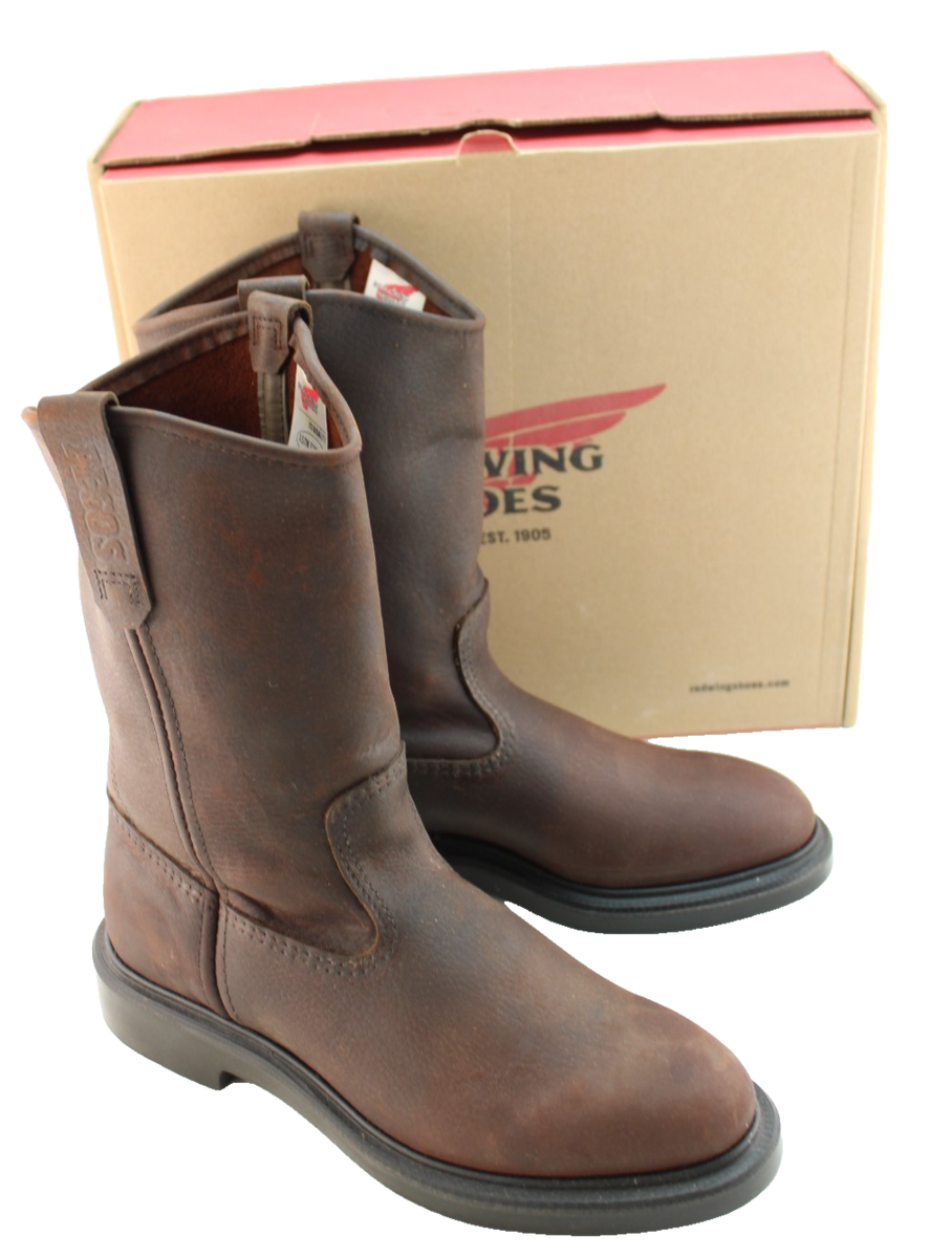 RED WING SuperSole 1159 Size 8.5 D Soft Toe Men's Leather Work