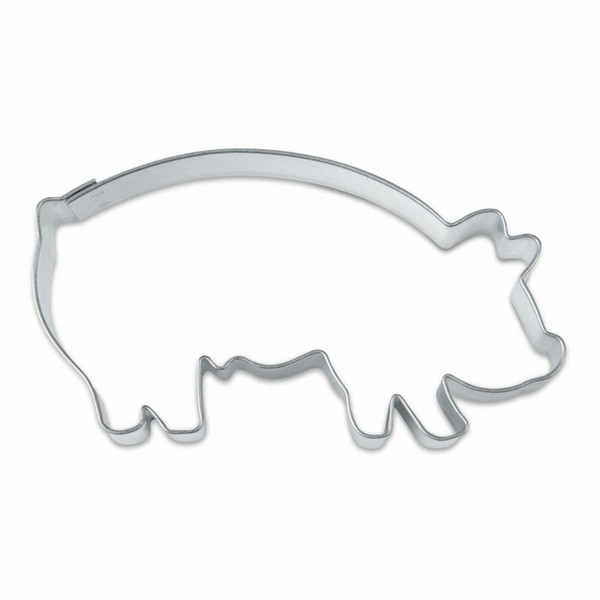 StäDter Ausstecher GlüCksschwein Ausstechform PläTzchenform Keks Edelstahl 8 Cm-image