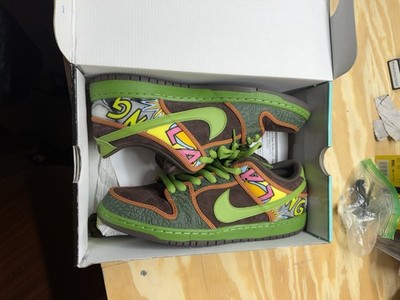 Nike SB De La Soul Low Size 12 W/ Box Receipt 2015 Supreme 3 Feet High & Rising