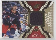 2021-22 SPx Rookie Jersey Gold Spectrum 28/99 Cole Sillinger #RJ-CS 15va