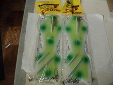 2 - DREAMWEAVER SPIN DOCTORS 10 " FLASHERS/ (TWO FACE GLOW FROG) NIP