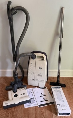 SEBO Air Belt C3.1 Hospital Grade Canister Vacuum Made in Germany Plus Extras