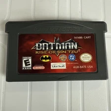 Batman: Rise of Sin Tzu (Nintendo Game Boy Advance, GBA, 2003) Authentic Tested