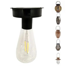 Pack of 2 Solar Light Bulbs Replacement Solar Module for Garden Lights'
