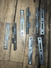 4" Long Heavy Duty Steel Bed Rail Frame Fasteners, Zinc Plated, Set of Four Pair