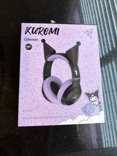 Razer - Kraken Kitty v2 BT - KUROMI Special Edition - Bluetooth Kitty Headphones
