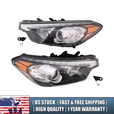For 2014-2016 Kia Forte & Koup Headlight W/LED Left Right 92101A7210 92102A7210