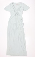 Phase Eight Damen grünes langes Kleid, Größe 10, Party-Stil