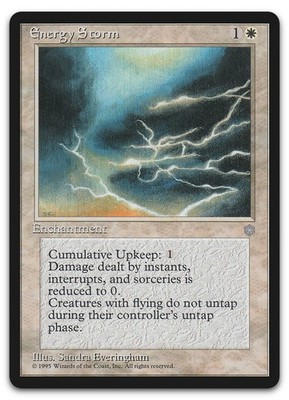 Energy Storm #248 (LP) Ice Age ICE Magic MTG