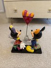 Disney Mickey & Minnie Figurine By Romero Britto A Heart Balloon Limited Edition — photo 2