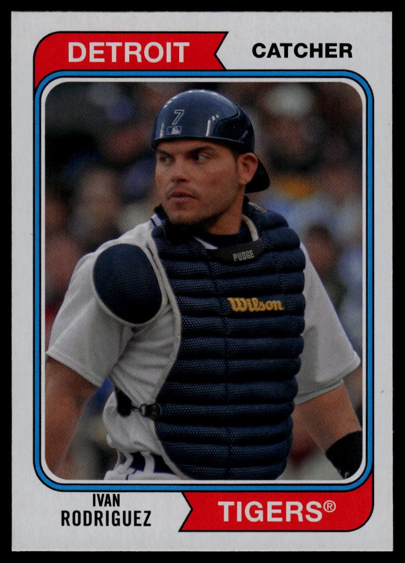 2020 Topps Archives #189 Ivan Rodriguez Detroit Tigers