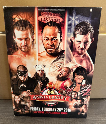ROH 14th Anniversary 2016 DVD Ring Of Honor WWE AEW NXT TNA PWG ECW