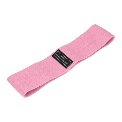 Pink Hip Resistance Bands Nonslip Inner Abrasion Resistance Lightweight Unis SET