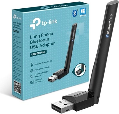 TP-Link UB500 Plus Bluetooth 5.3 USB Adapter für PC, Long-Range BT Dongle,